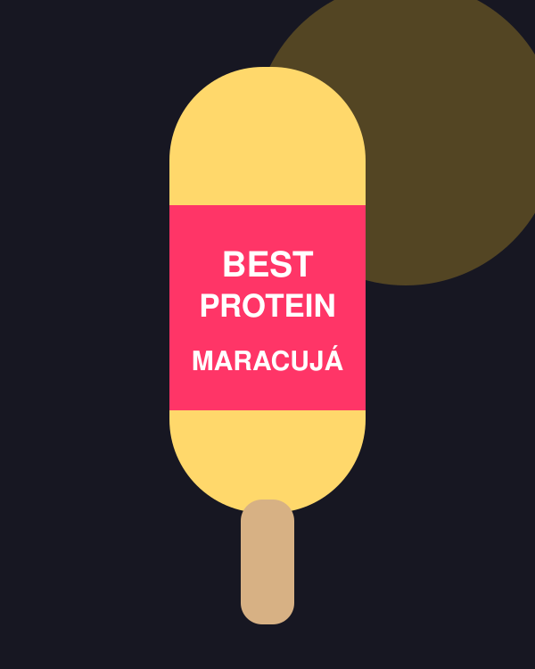 Picolé proteico Best Protein sabor maracujá